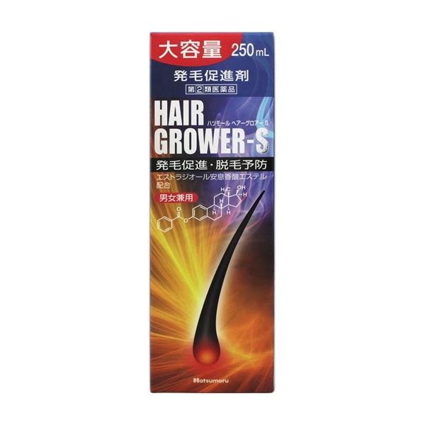 【指定第2類医薬品】 田村治照堂 ハツモール ヘアーグロアーS 250mL