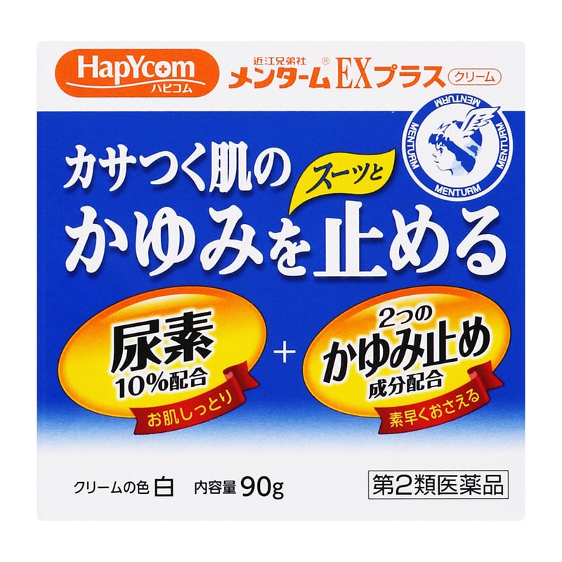【第2類医薬品】 ハピコム メンタームEX クリームN 90g