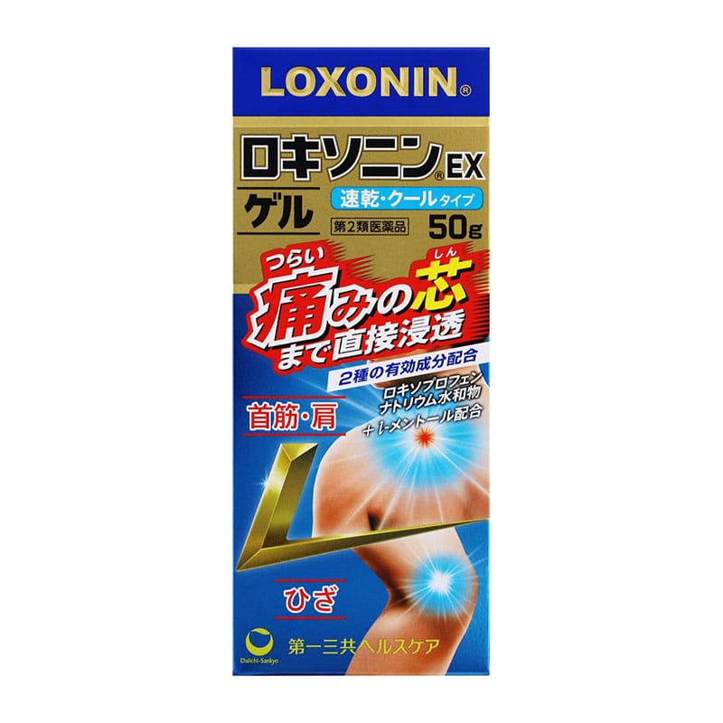【第2類医薬品】 第一三共ヘルスケア ロキソニンEXゲル 50g 【セルフメディケーション税制対象商品】 ★