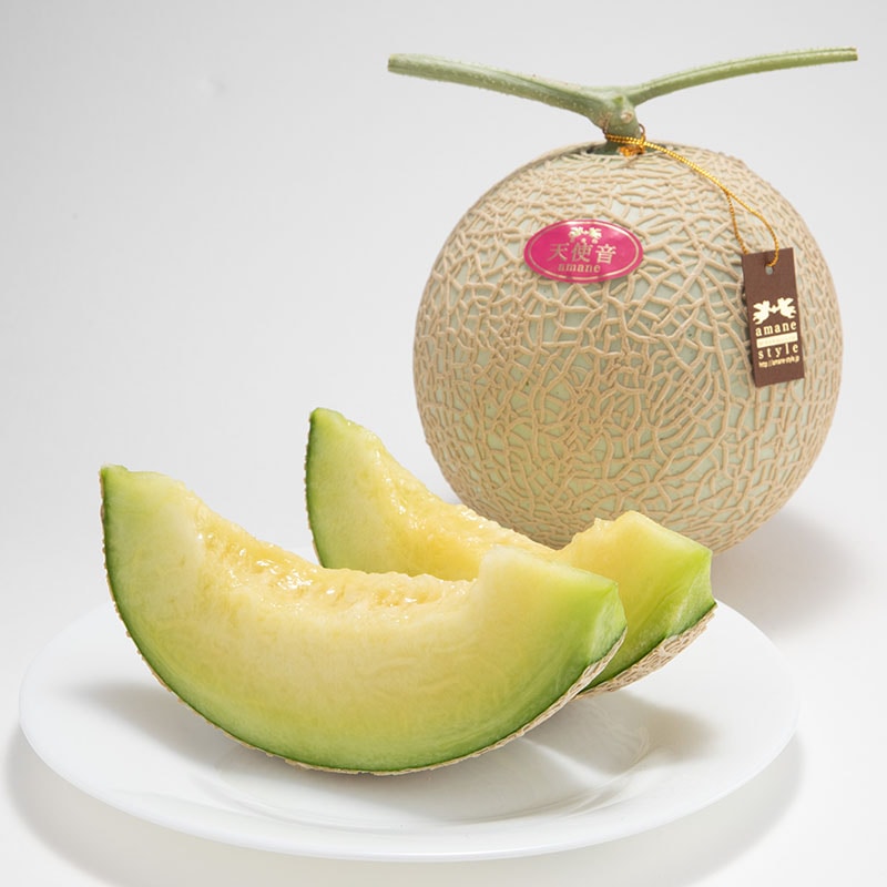 ヒノン農業 天使音マスクメロン【Grand bebe】1玉　0.9kg～1.1kg