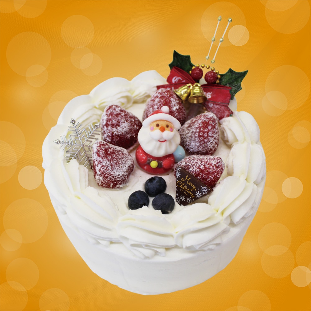 【K113】 清美軒 静岡いちごのダブルサンドクリスマス 5号