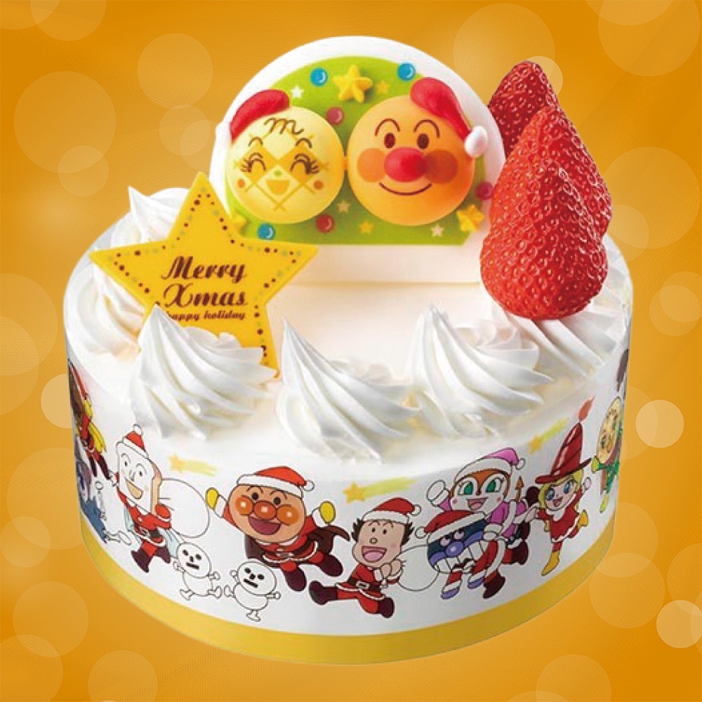 【K141】 フジパン アンパンマンケーキ 5号