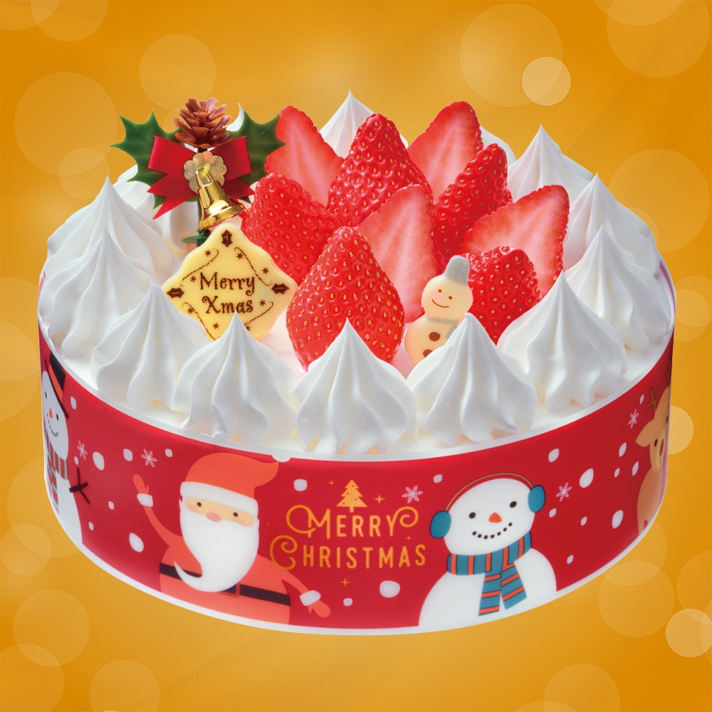 【Y03】 ヤマザキ クリスマス 生ケーキ 6号