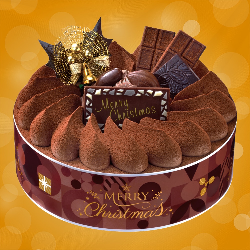 【Y08】 ヤマザキ クリスマス 生チョコケーキ 6号