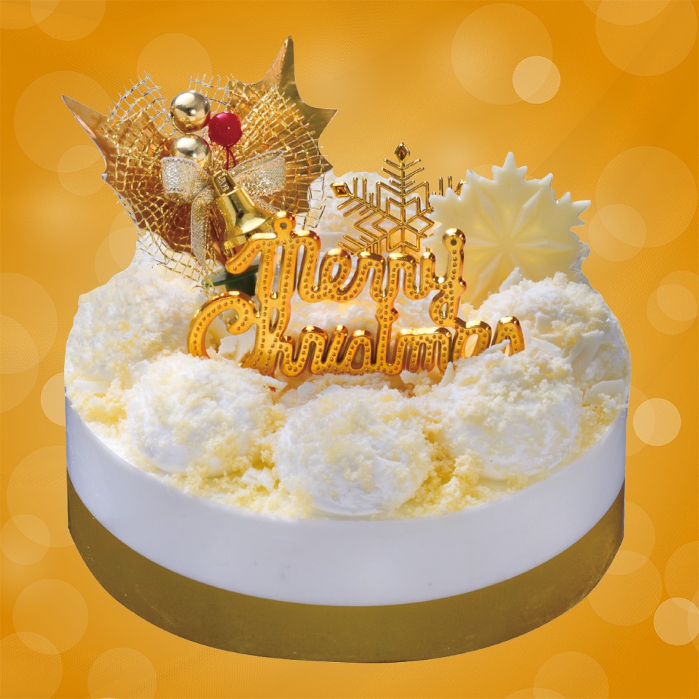 【Y17】 ヤマザキ クリスマス ダブルフロマージュケーキ 4号（北海道産チーズ使用）