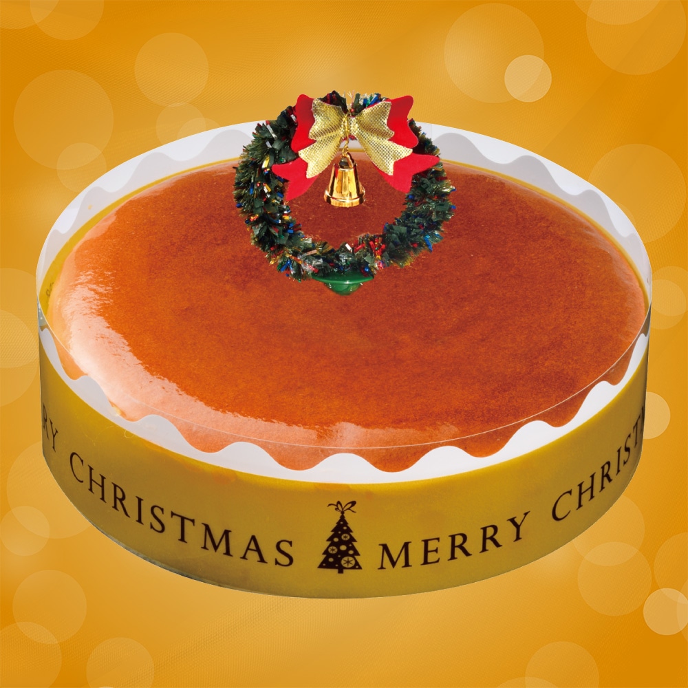 【Y12】 ヤマザキ クリスマス 北海道産チーズのスフレケーキ 5号