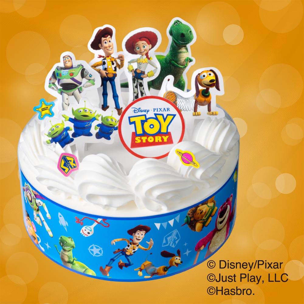 【Y36】 ヤマザキ クリスマス キャラクターケーキ 4号（トイ・ストーリー）