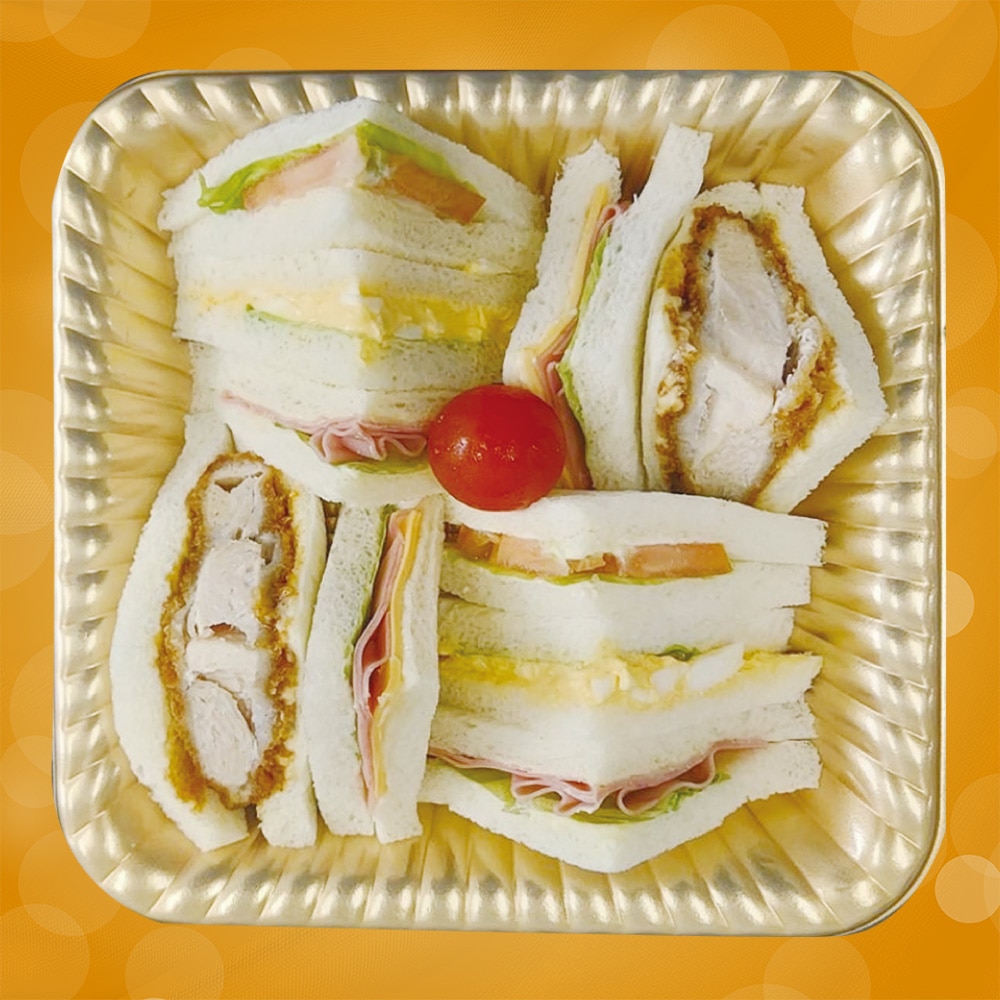 【K146】 リッチバーガー プレミアムパーティーサンド 小