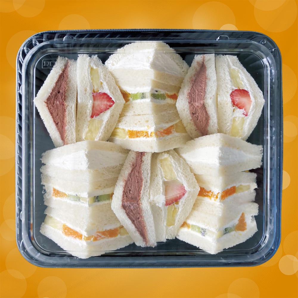 【K147】 リッチバーガー NEW生果実フルーツサンドパック 大