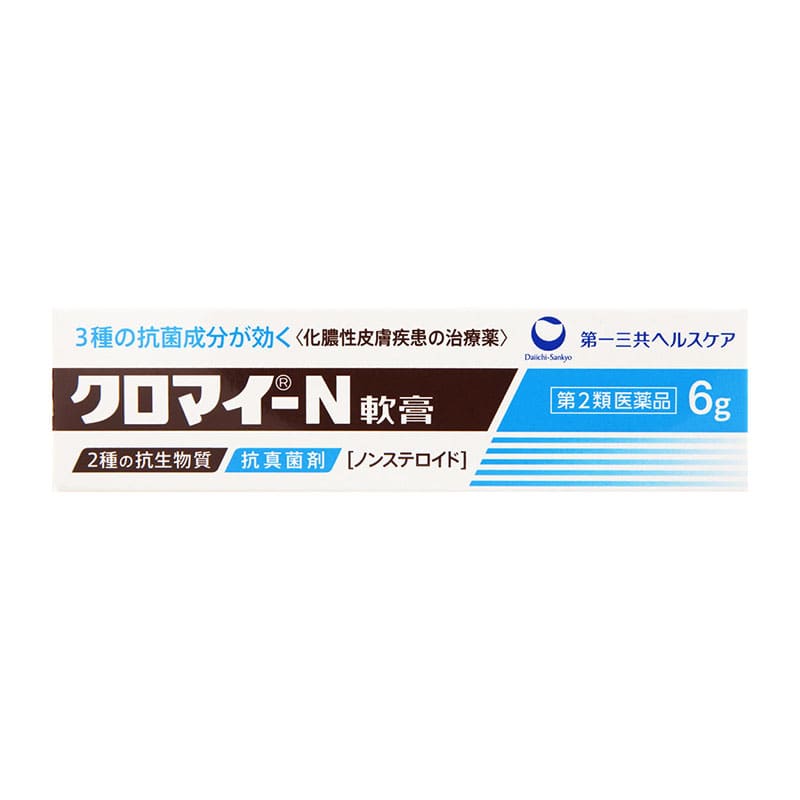 【第2類医薬品】 第一三共ヘルスケア クロマイ－N軟膏 6g ★