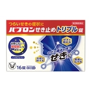 【第2類医薬品】 大正製薬 パブロンせき止めトリプル錠 16錠 【セルフメディケーション税制対象商品】 ★