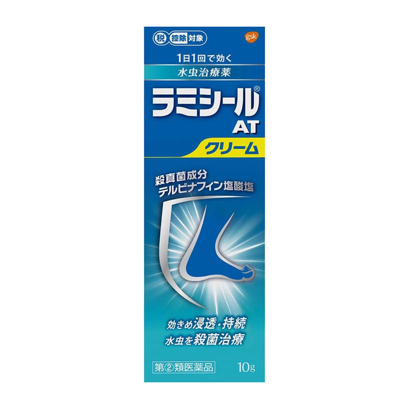【指定第2類医薬品】 ラミシールAT クリーム 10g 【セルフメディケーション税制対象商品】★